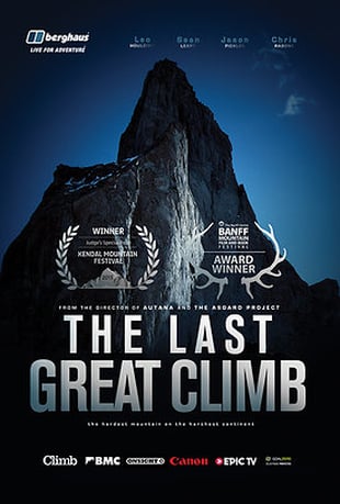 The Last Great Climb - Climbing Film Poster